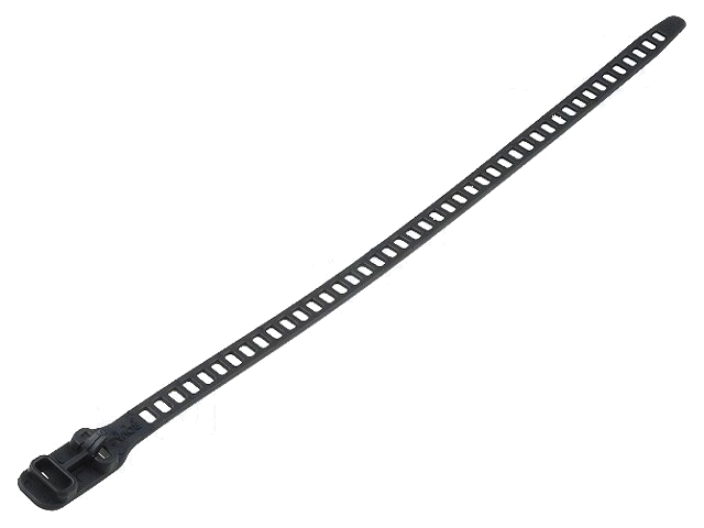 Kabelbinder; losmaakbaar; L: 340mm; W: 11mm; polyurethaan; 123N Kabelbinder; losmaakbaar; L: 340mm; W: 11mm; polyurethaan; 123N